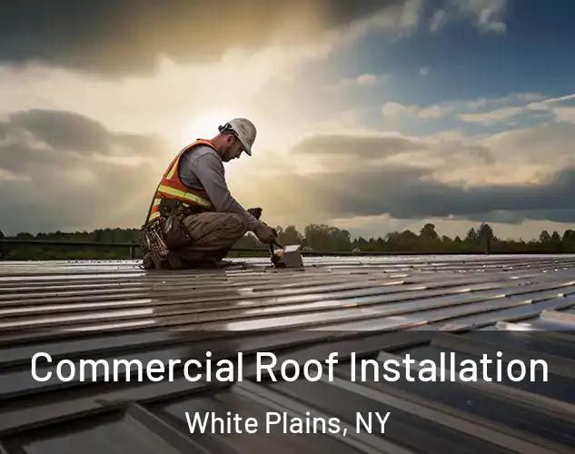  Commercial Roof Installation White Plains, NY