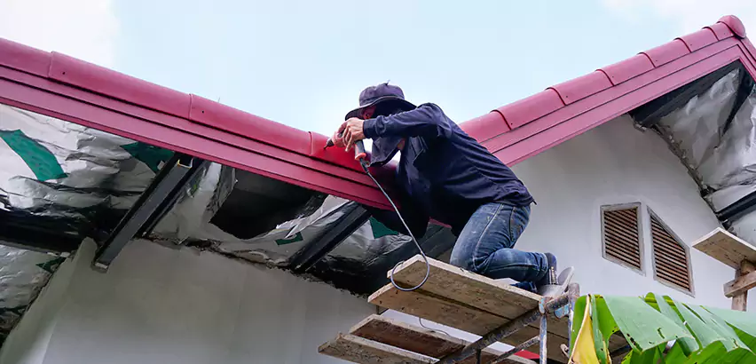 Residential Wind Damage Roof Repair in White Plains
