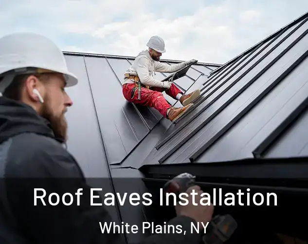  Roof Eaves Installation White Plains, NY
