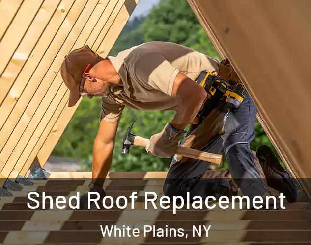  Shed Roof Replacement White Plains, NY